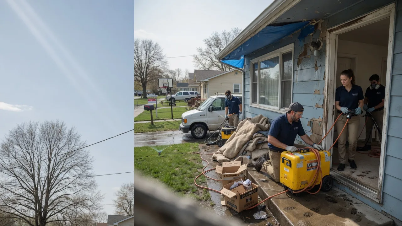 Basement Flood Cleanup in Beloit, KS near me
